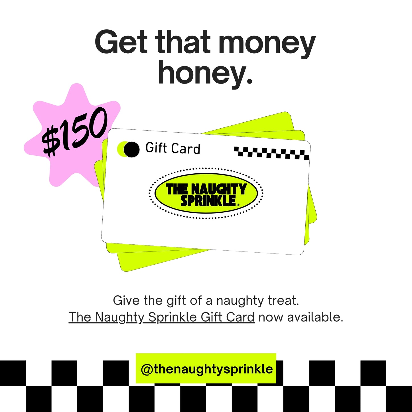 A Naughty Gift Card For a Naughty Someone