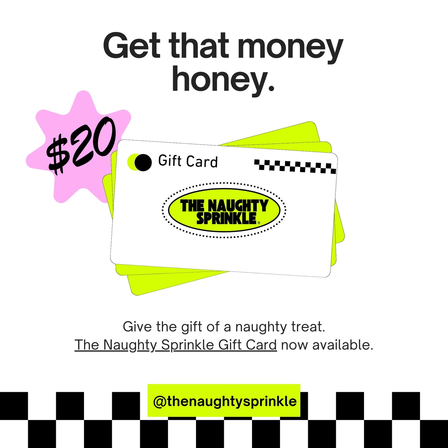 A Naughty Gift Card For a Naughty Someone