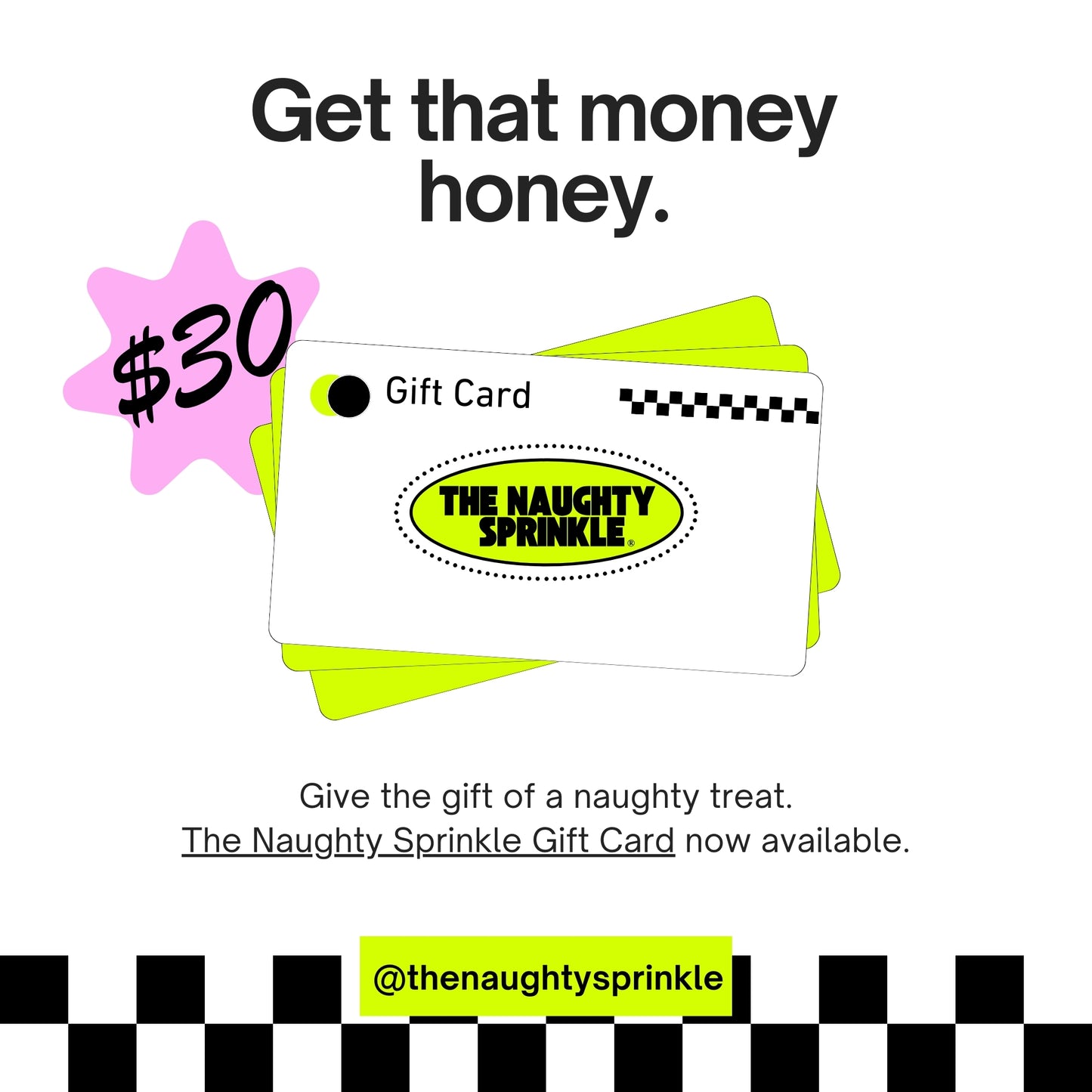 A Naughty Gift Card For a Naughty Someone