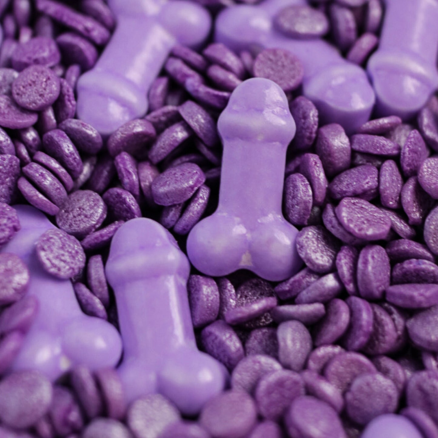 Cock & Confetti - Purple