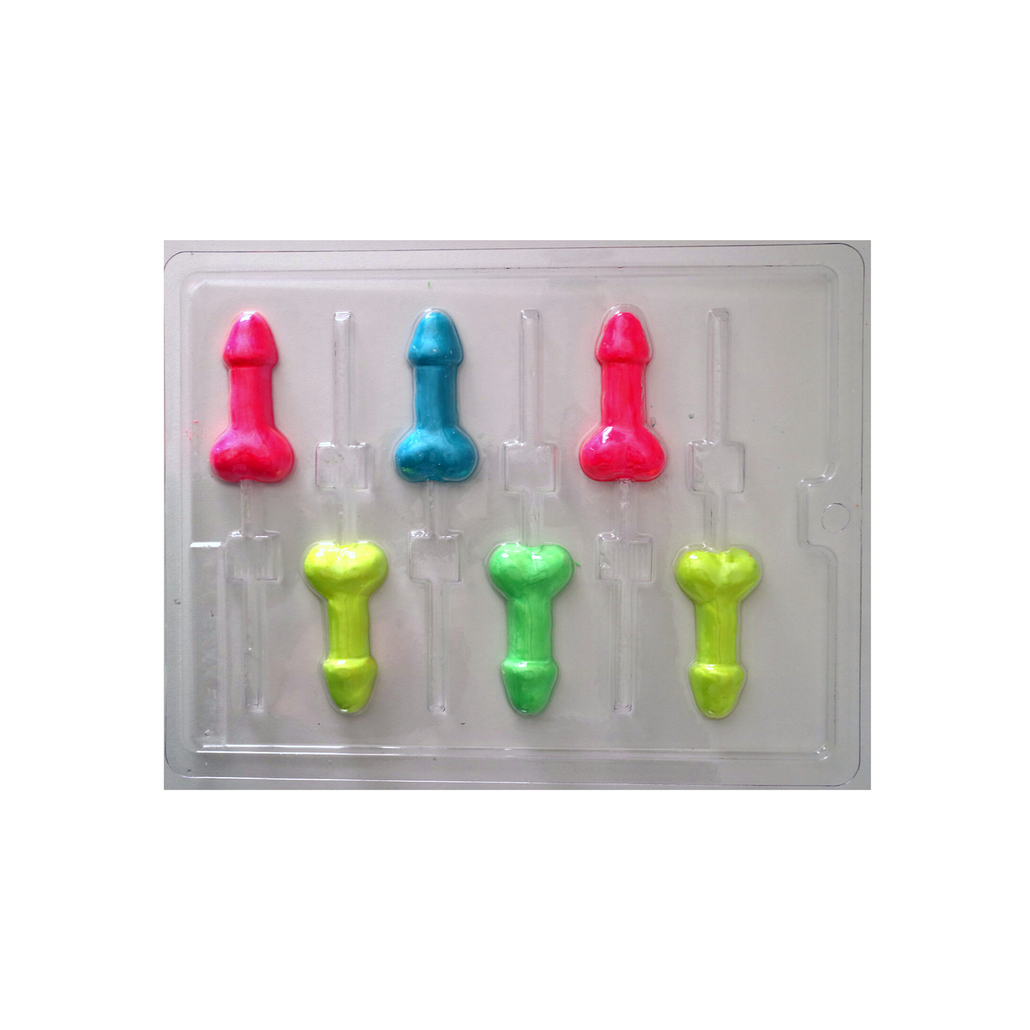 Pocket Rocket Penis Pop - Plastic Candy Mold