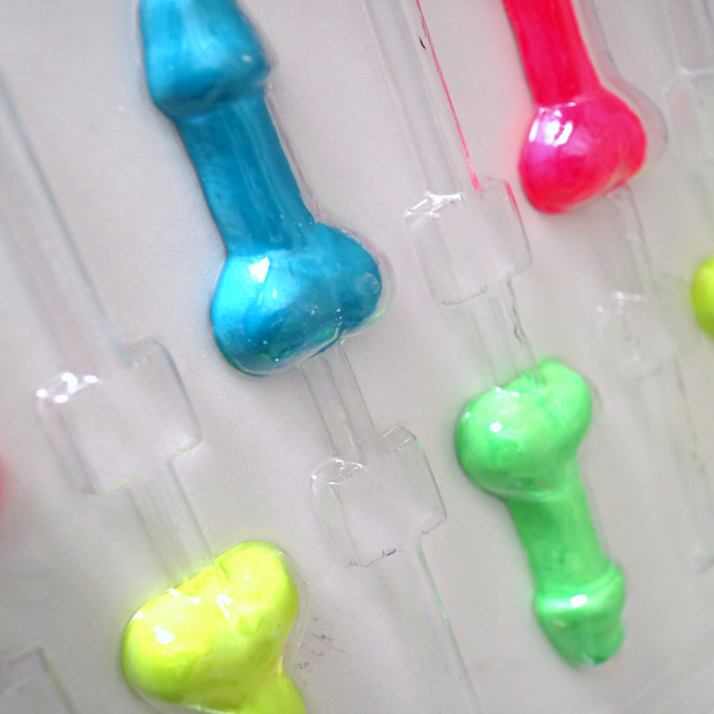 Pocket Rocket Penis Pop - Plastic Candy Mold